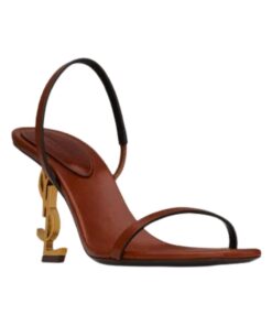 Alternative view of Opyum Slingback Sandalen aus pflanzlich gegerbtem Leder 8.5cm