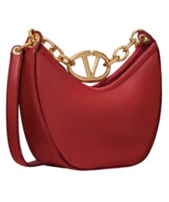 Alternative view of VLogo Moon Mini Hobo Rosso Valentino 20cm