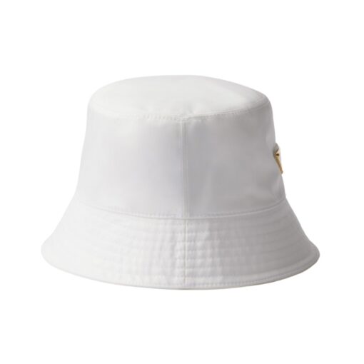 Nylon-Bucket-Hut in Weiß – Bild 2