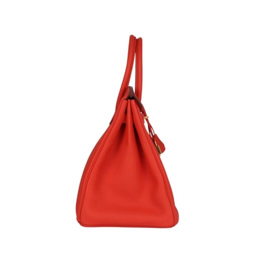 Capucine Togo mit Gold-Beschlägen 35cm – Bild 3
