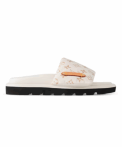 Pool Pillow Flat Comfort Mule Beige