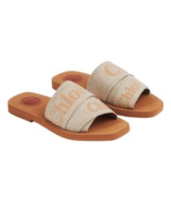 Alternative view of Woody-Mules Vintage-Khaki
