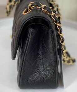 Alternative view of Classic Genarbtes Leder Schwarz 23 cm