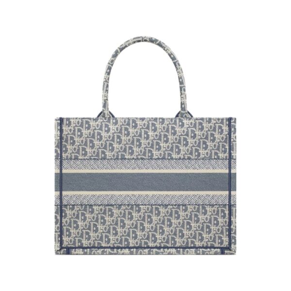 Book Tote BlauGrau 36 cm – Bild 3