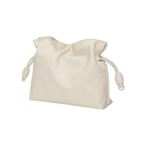 Clutch aus Nappa-Kalbsleder Meersalz 24.5cm – Bild 3