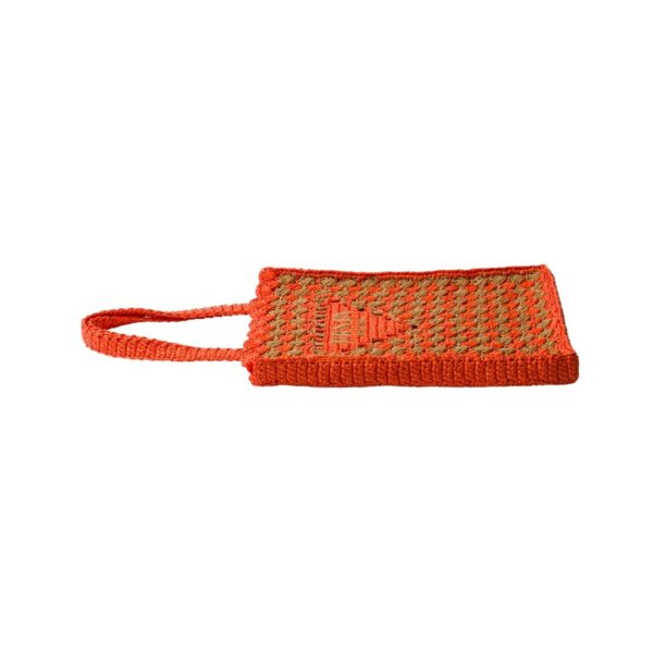 Crochet  Orange/Karamell 38 cm – Bild 3