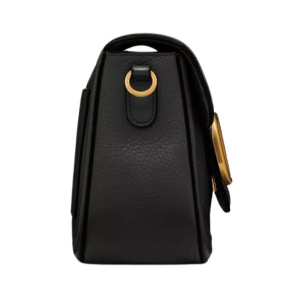 Genarbtes Kalbsleder Schwarz 23.5cm – Bild 3