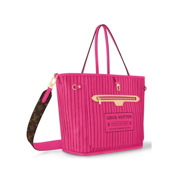 Bandoulière Inside Out MM Tote-Tasche in Rosa 31cm – Bild 3