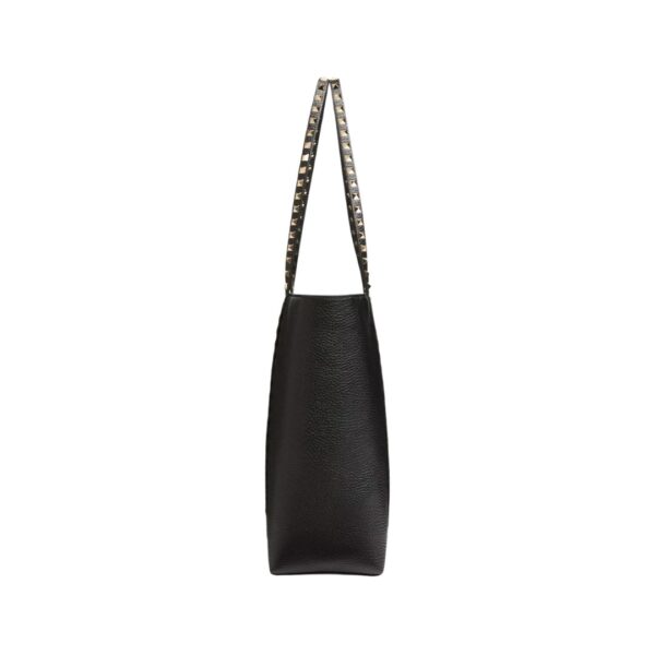 Rockstud Kalbsleder Schwarz 25.5cm – Bild 3