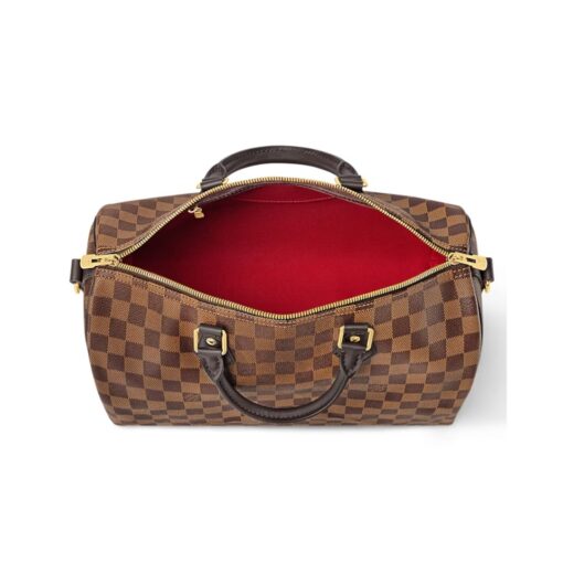 Speedy Bandoulière aus Damier Ebene Canvas 35cm – Bild 3