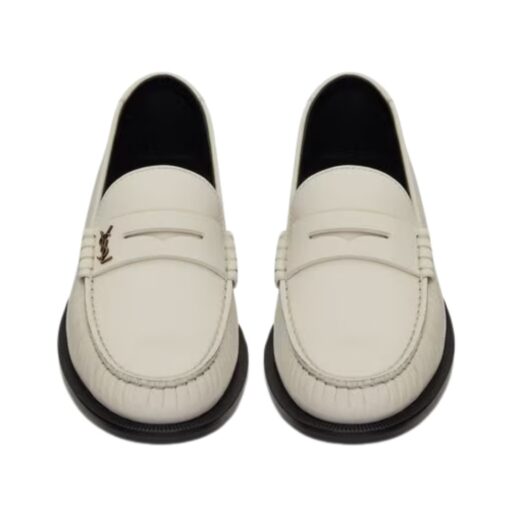 Le Loafer Penny Slippers aus glattem Leder – Bild 3