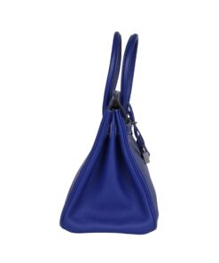 Alternative view of Bleu Électrique Candy Epsom mit Palladium-Beschlägen 30cm