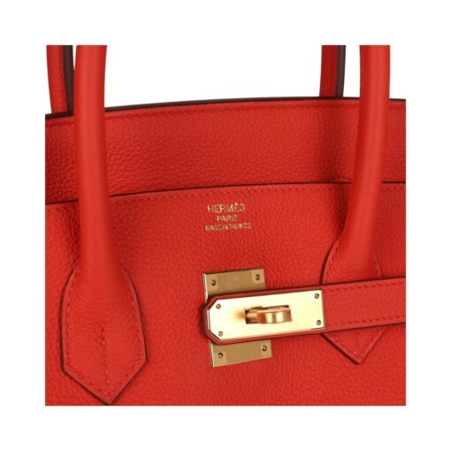 Capucine Togo mit Gold-Beschlägen 35cm – Bild 2