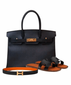Set: Tasche, Heels und Gürtel