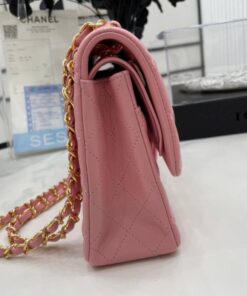Alternative view of Classic Genarbtes Leder Rosa/Gold 25.5 cm