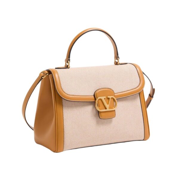 Canvas Beige/Braun 27.5 cm – Bild 4
