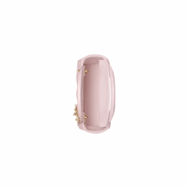 Blush roze lamsleer met Cannage-motief 20cm – Bild 4