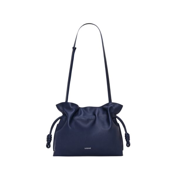 Clutch aus Nappa-Kalbsleder Abgründiges Blau 24.5cm – Bild 4