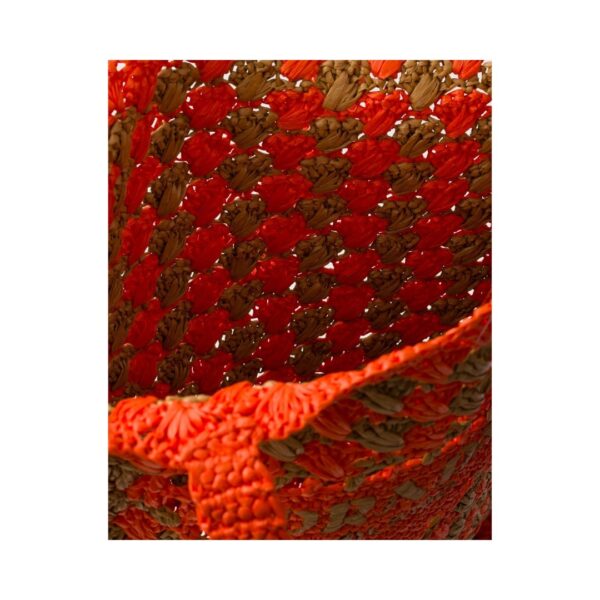 Crochet  Orange/Karamell 38 cm – Bild 4