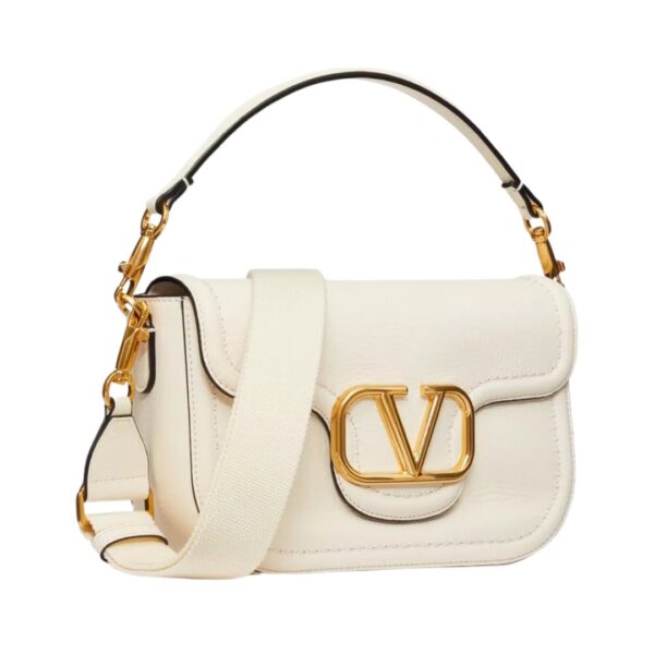 Genarbtes Kalbsleder Ivory 23.5cm – Bild 4