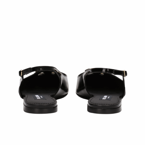 Poliertes Kalbsleder Slingbacks – Bild 4