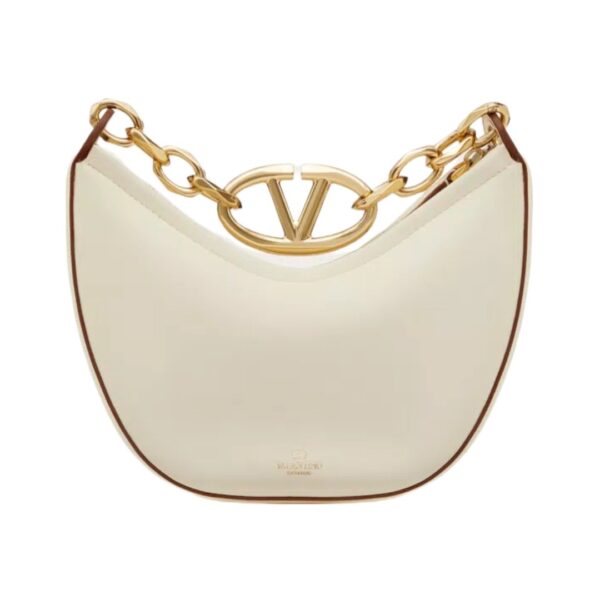 VLogo Moon Mini Hobo Ivory 20cm – Bild 4
