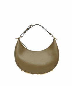 Grüne Ledertasche  24.5cm