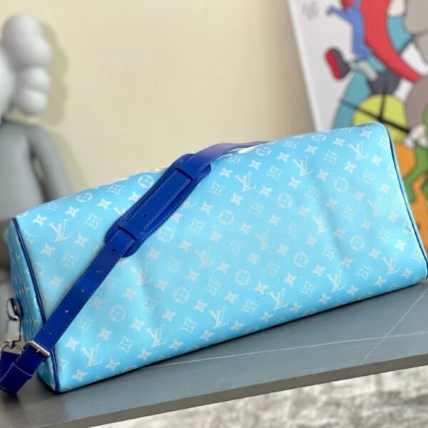 Keepall Bandouliere Monogram Wolken 50 cm – Bild 5