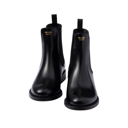 Stiefeletten aus gebürstetem Leder – Bild 5