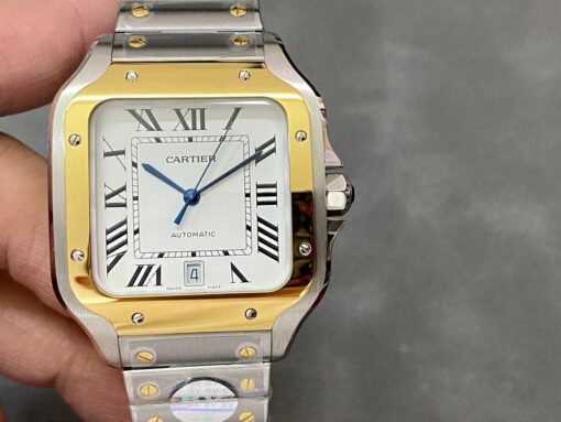 Santos De 1847 MK Gold/Silbern – Bild 3