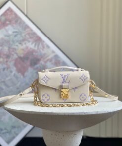 Alternative view of Pochette Métis East West Weiß/Lavendel 21.5 cm