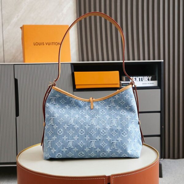 Carry All PM Monogram Denim 29 cm – Bild 3