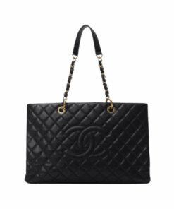 Grand Shopping Tote Schwarz 35 cm