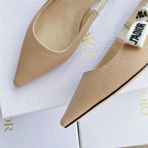 Slingback Flat Beige – Bild 9