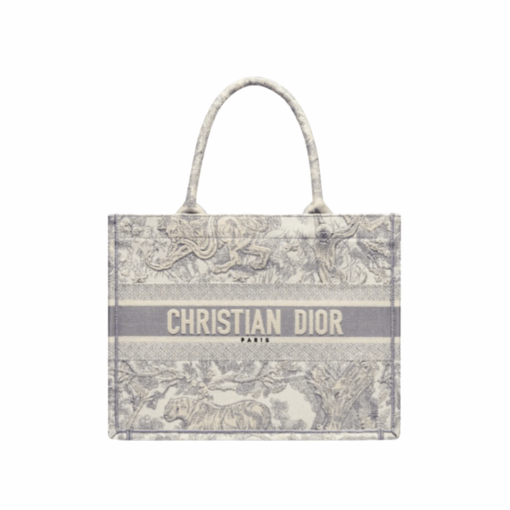 Book Tote Grau/Ecru 36 cm