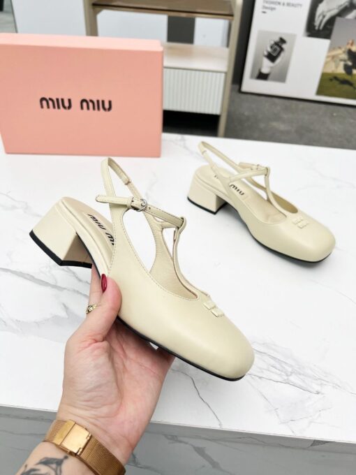 Logo Slingback Pumps 4.5cm – Bild 3