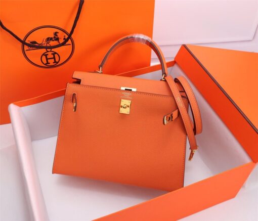 Kelly Epsom 25 Orange – Bild 3