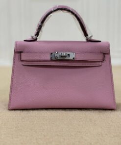 Alternative view of Sellier Mini II Lila Sylvestre Epsom 20 cm