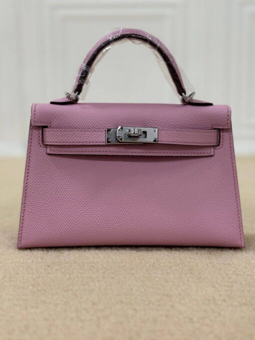 Sellier Mini II Lila Sylvestre Epsom 20 cm – Bild 2