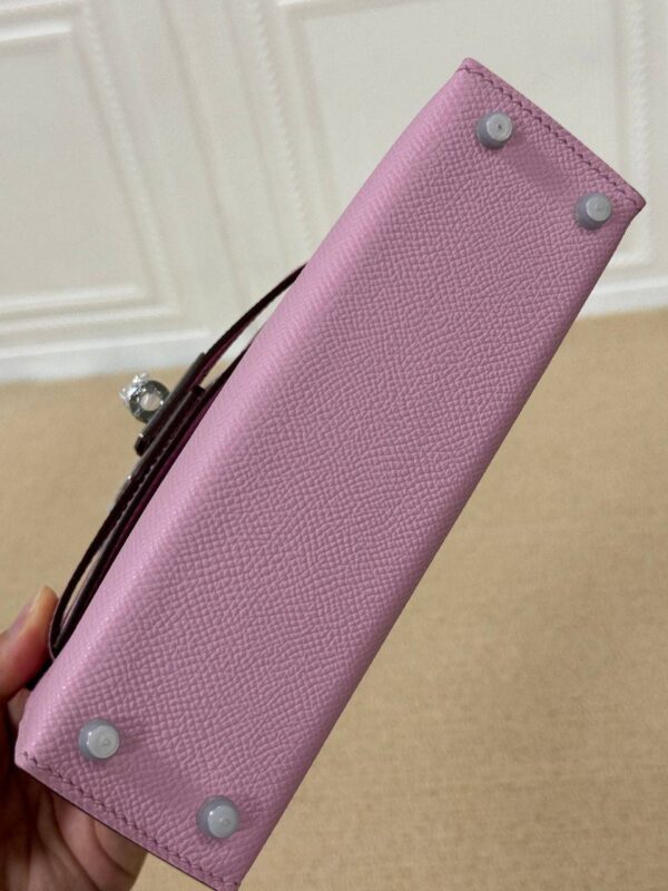 Sellier Mini II Lila Sylvestre Epsom 20 cm – Bild 5
