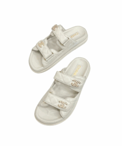 Frühling-Sommer Mules Weiß