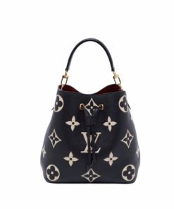 Bicolor Monogram Schwarz 26 cm