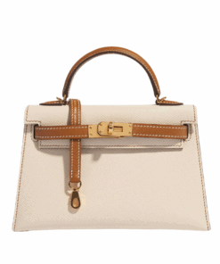 Kelly 20 Epsom Braun/Creme