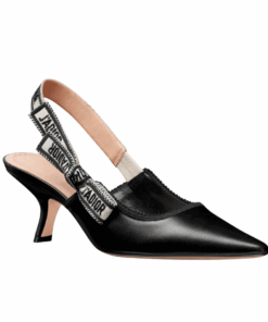 Slingback Pump aus Leder