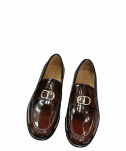 Loafer aus glattem Leder