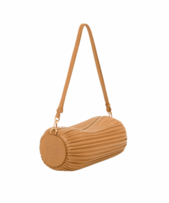 Armbandtasche aus plissiertem Lammnappaleder